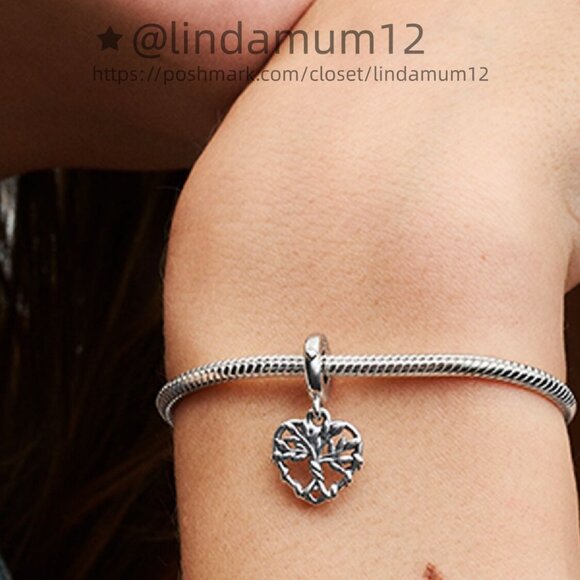 Pandora Heart Family Tree Dangle Charm - Picture 4 of 6